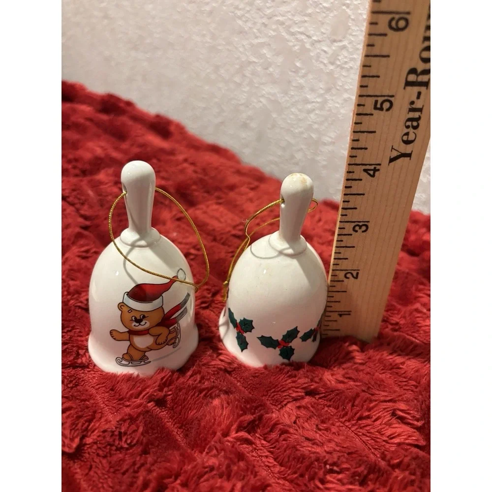 I Can Hear The Bells Lot Of 3 Musical Bell 2AA Works Manual Bells Bear & Holly